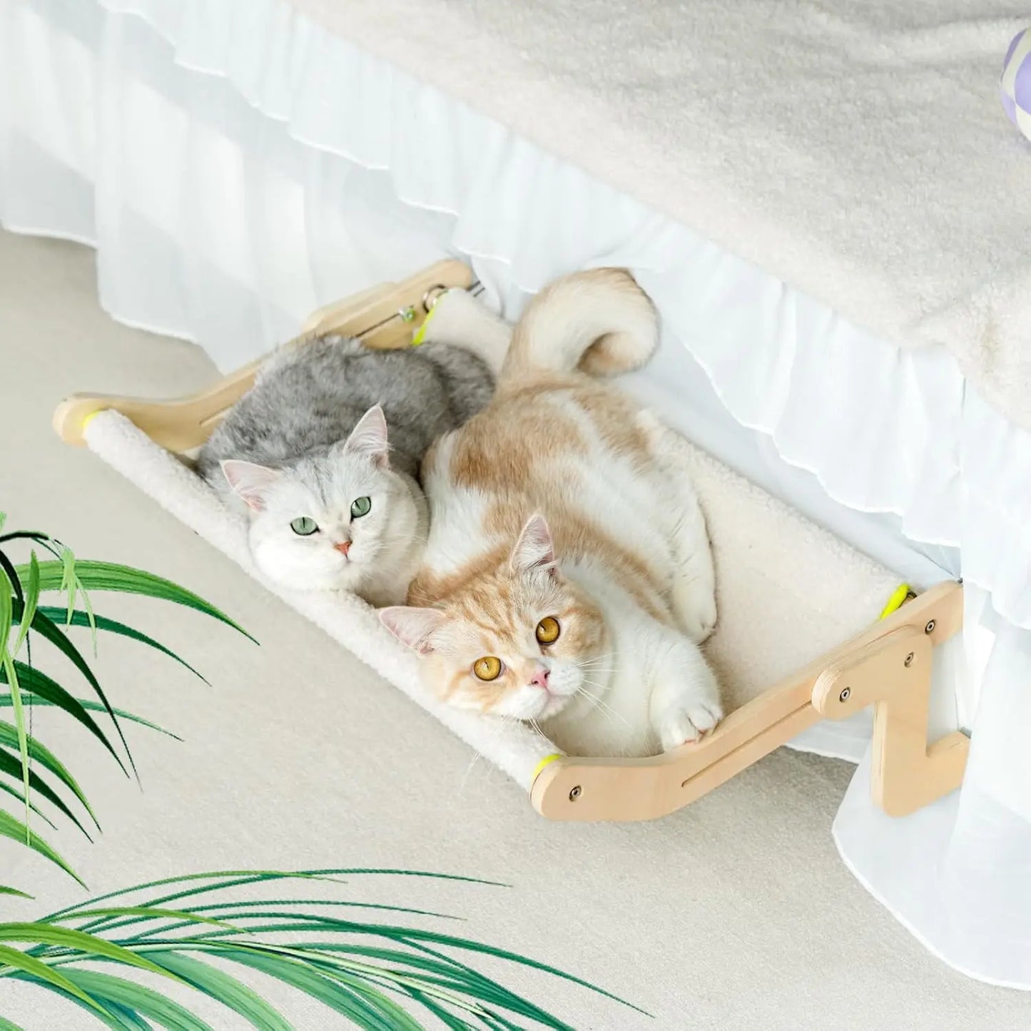 Lounge Mount Hammock Window Seat Bed Shelves