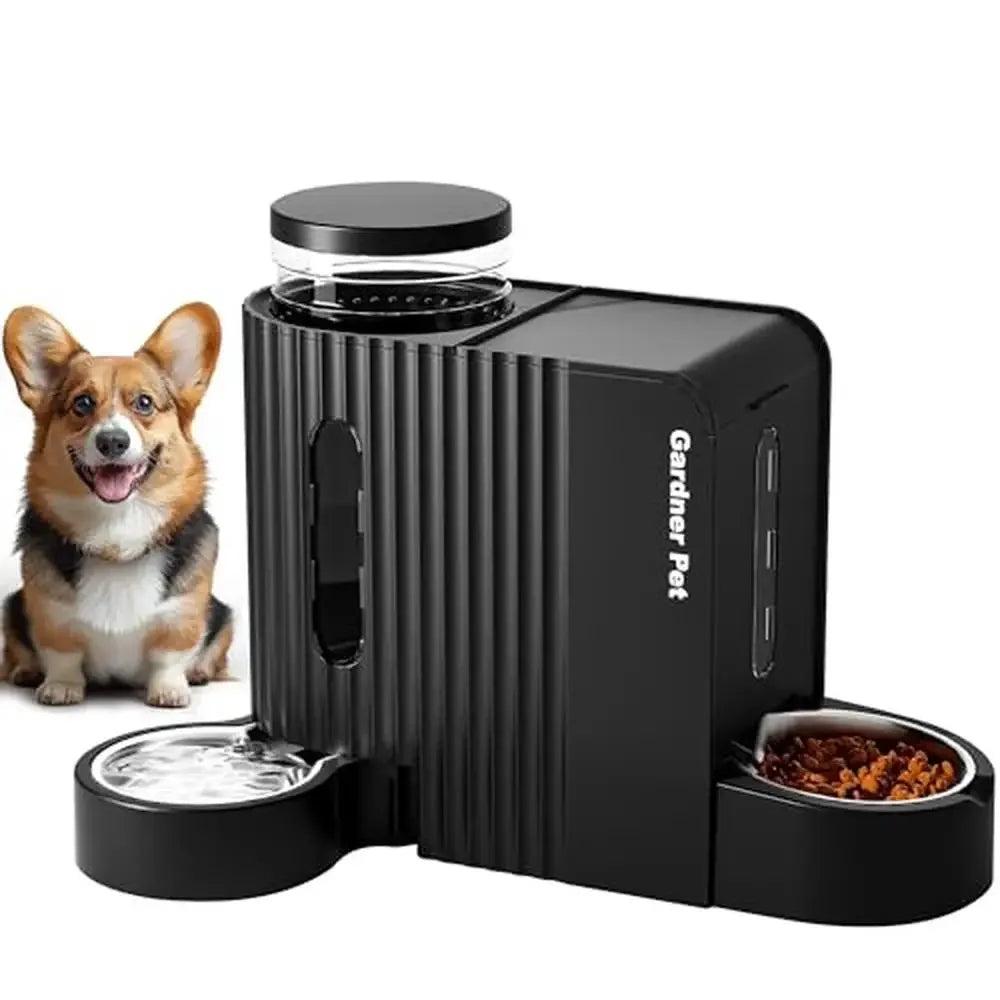 Gravity Pet Feeder And Water Dispenser