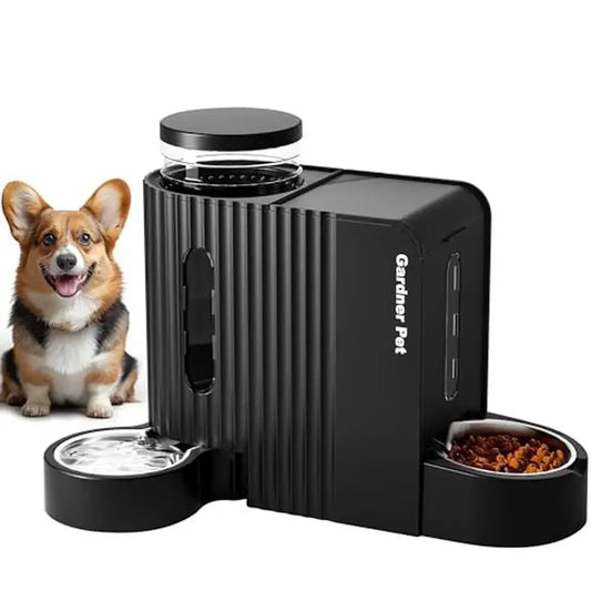 Gravity Pet Feeder And Water Dispenser
