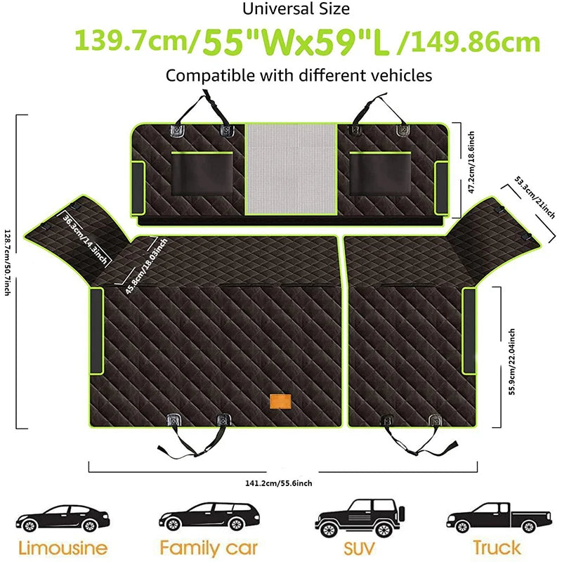 Pet Rear Seat Car Cushion