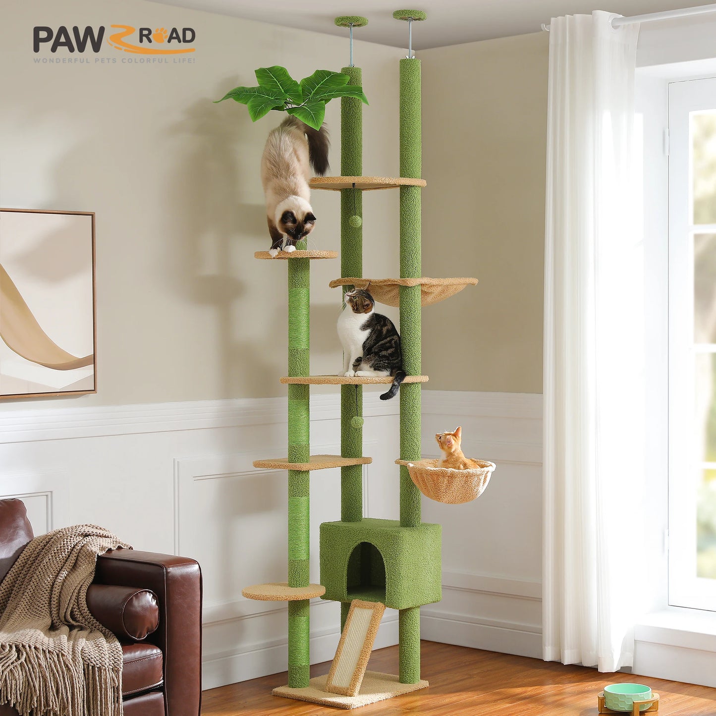 Floor to Ceiling Cat Tree