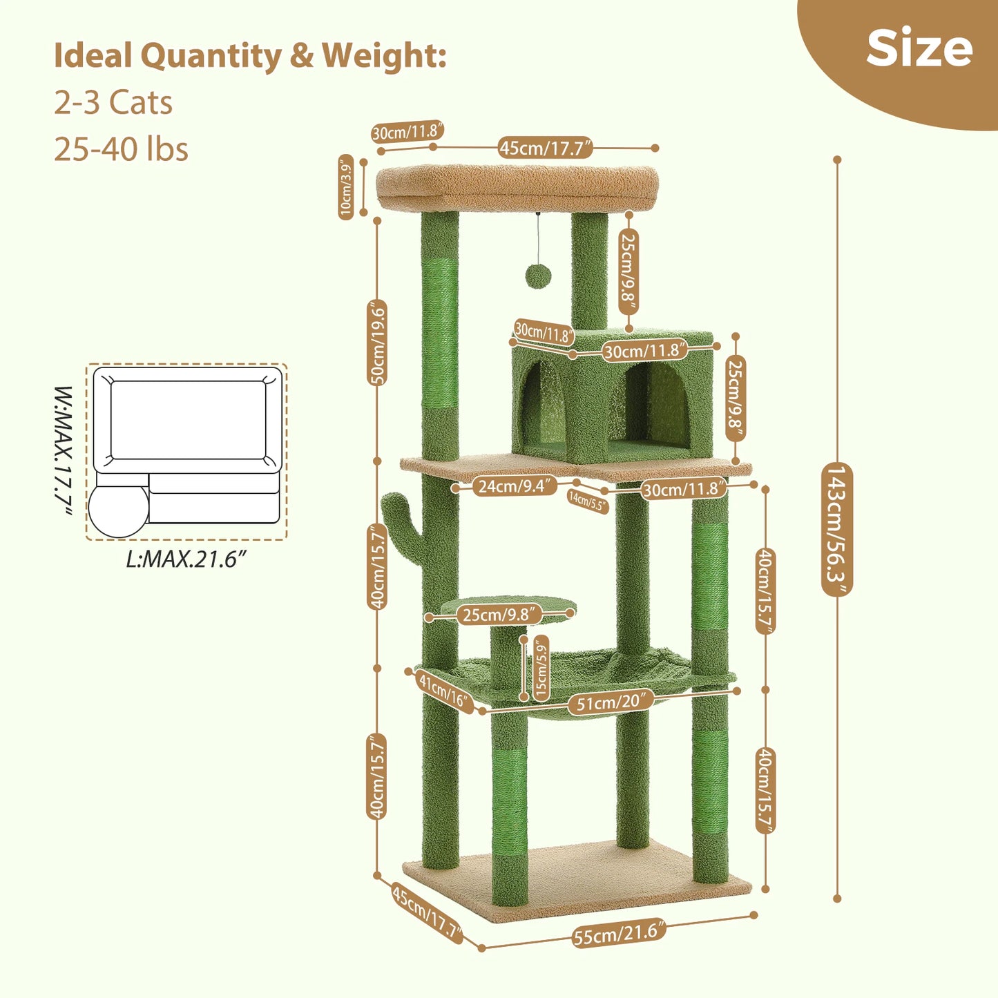 Cat Tree Tower