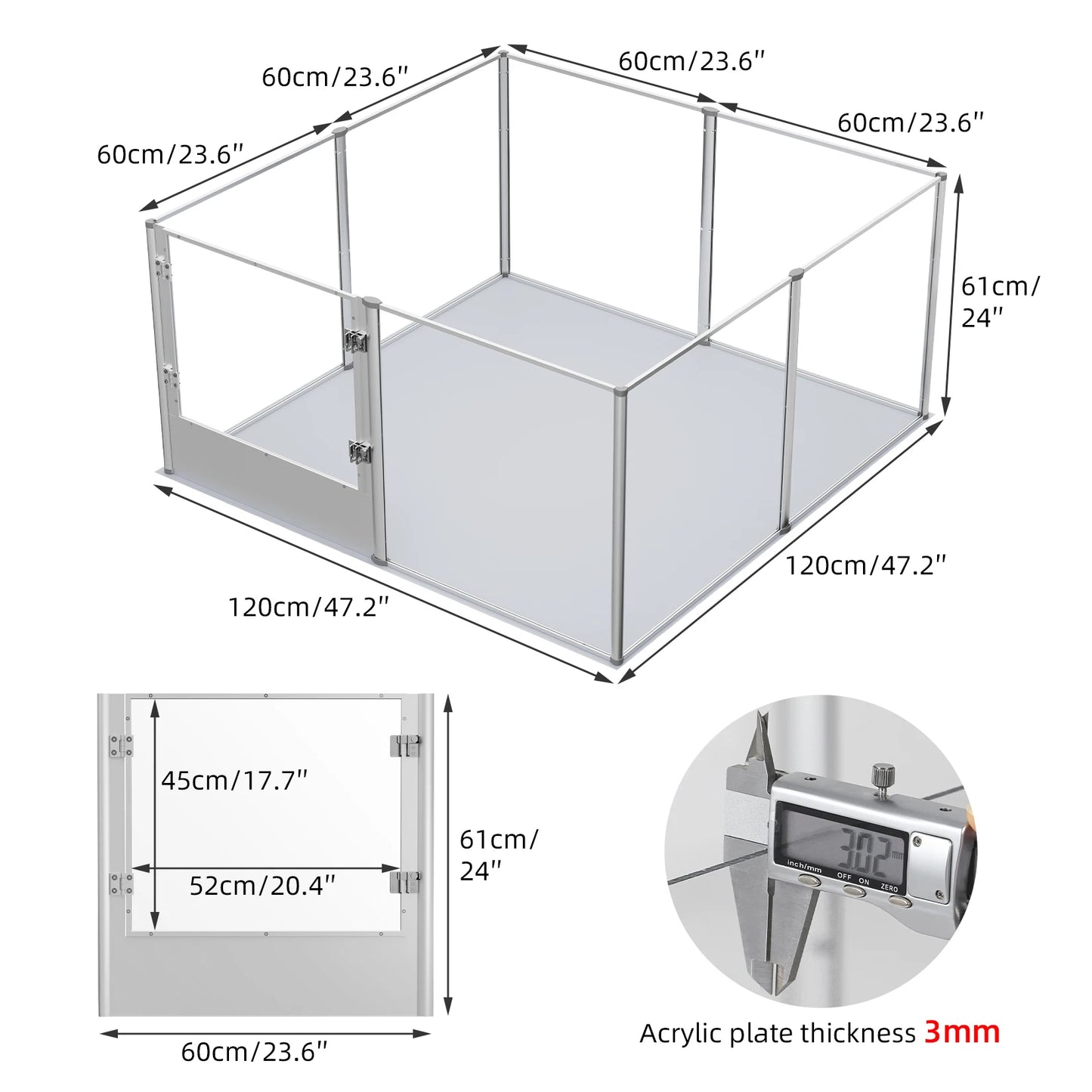 Dog Playpen Fence