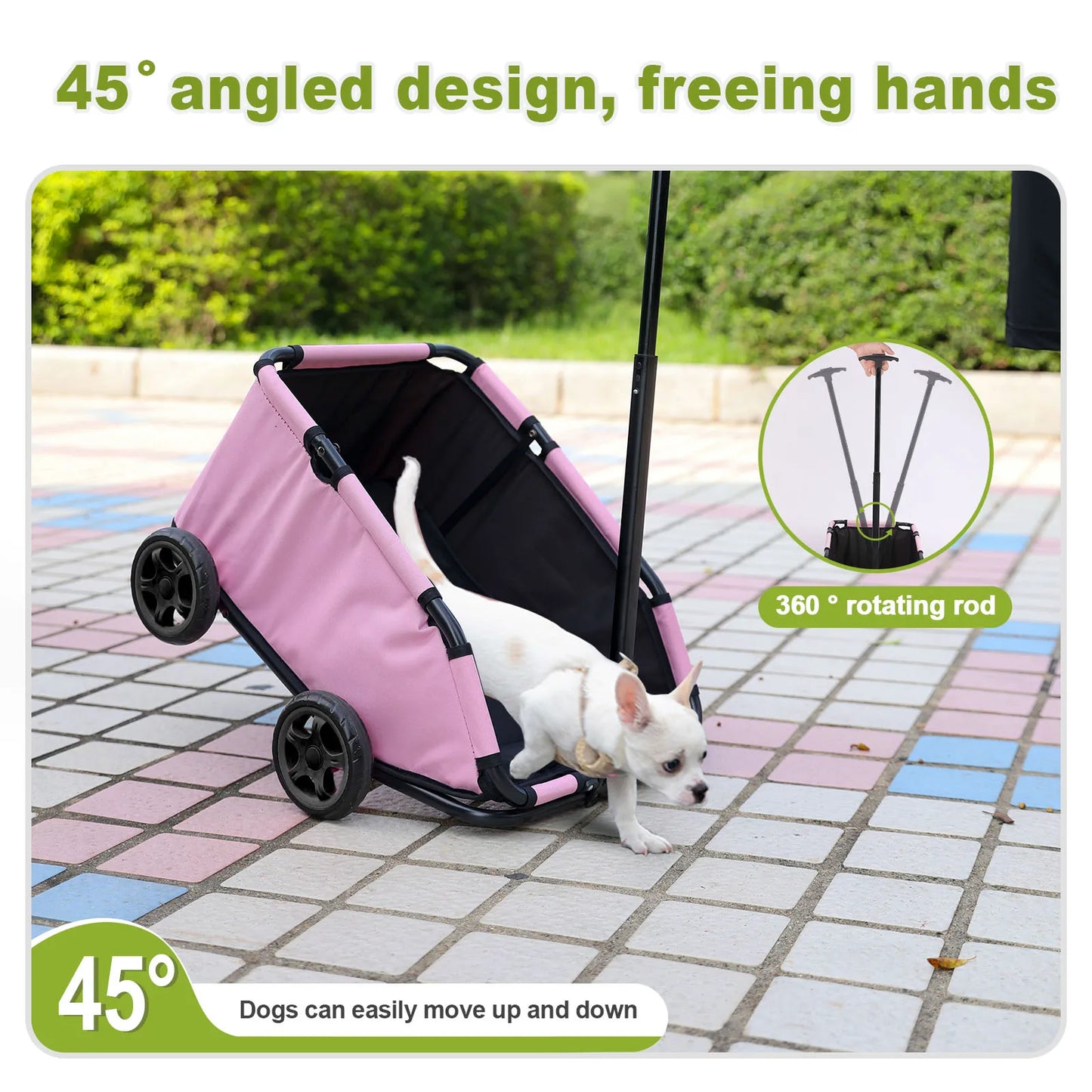 Folding Dog Stroller