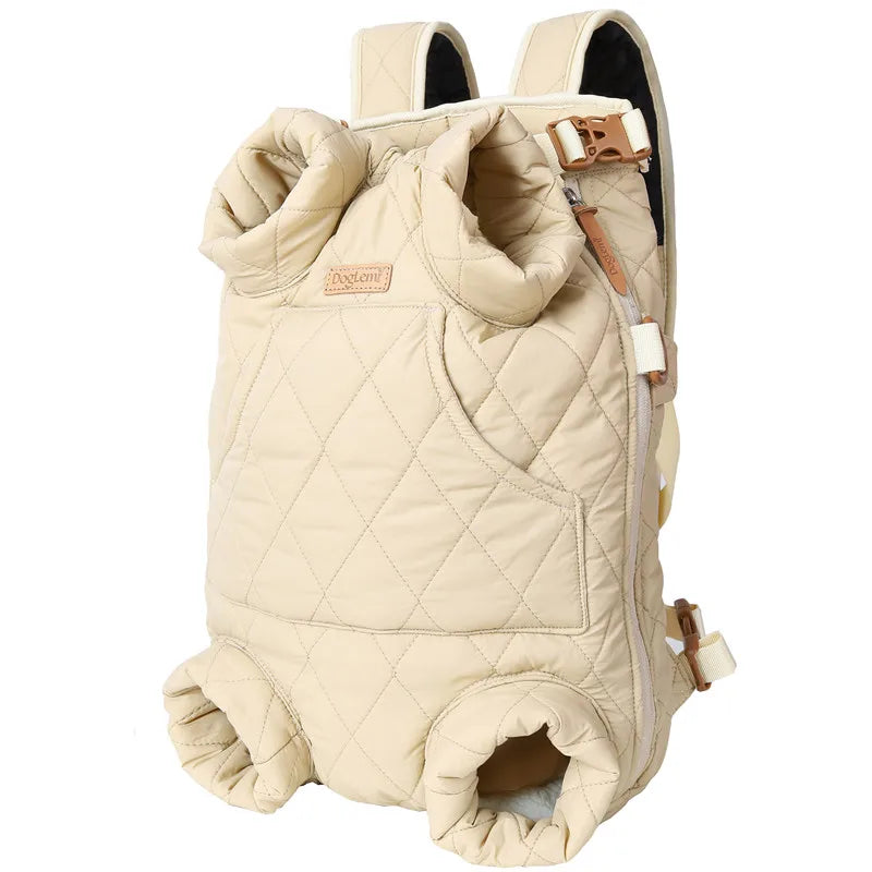 Winter Pet Dog Backpack