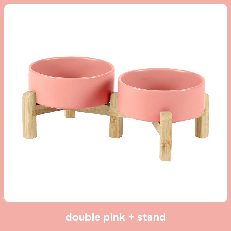 Cat Elevated Drinking Eating Bowl