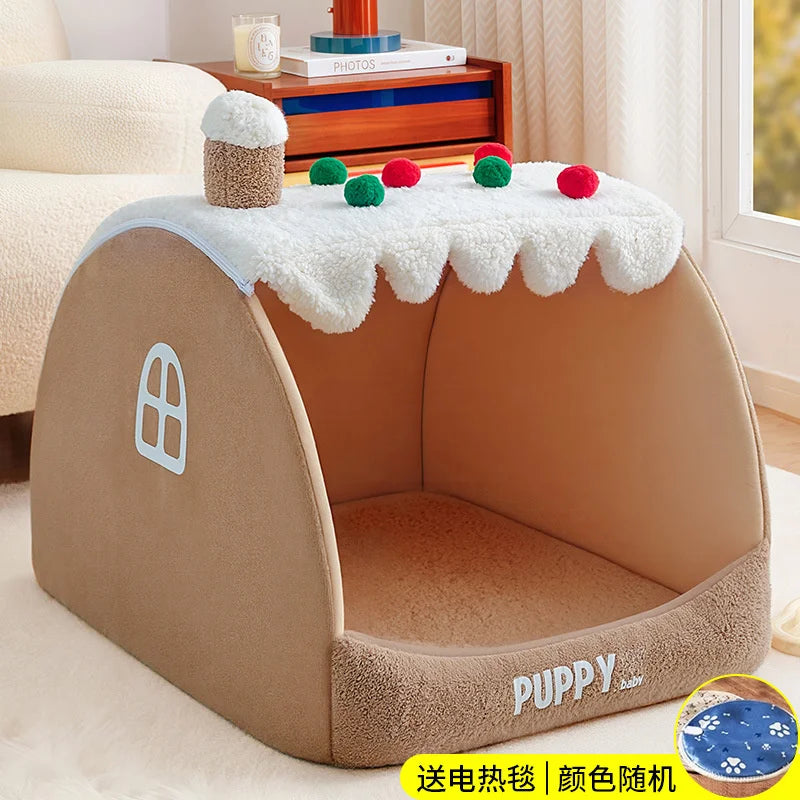 Enclosed Dog Bed Tent