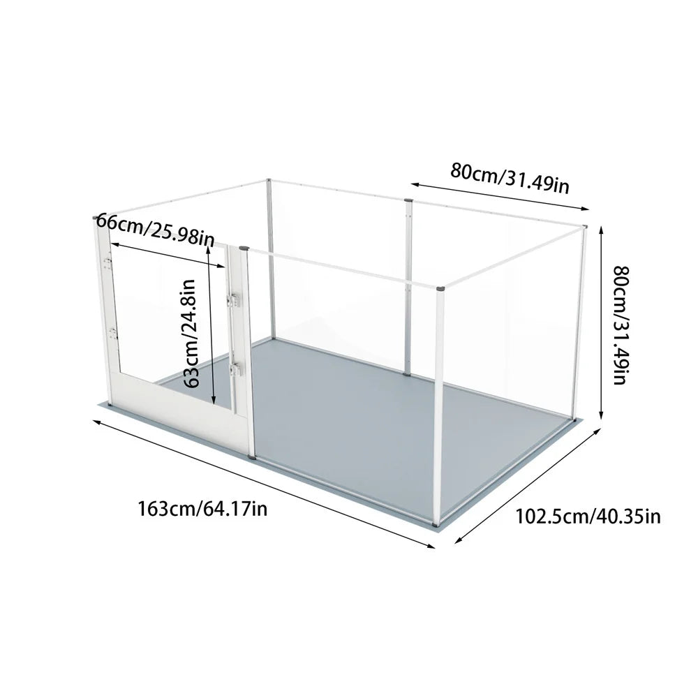 Dog Playpen Transparent