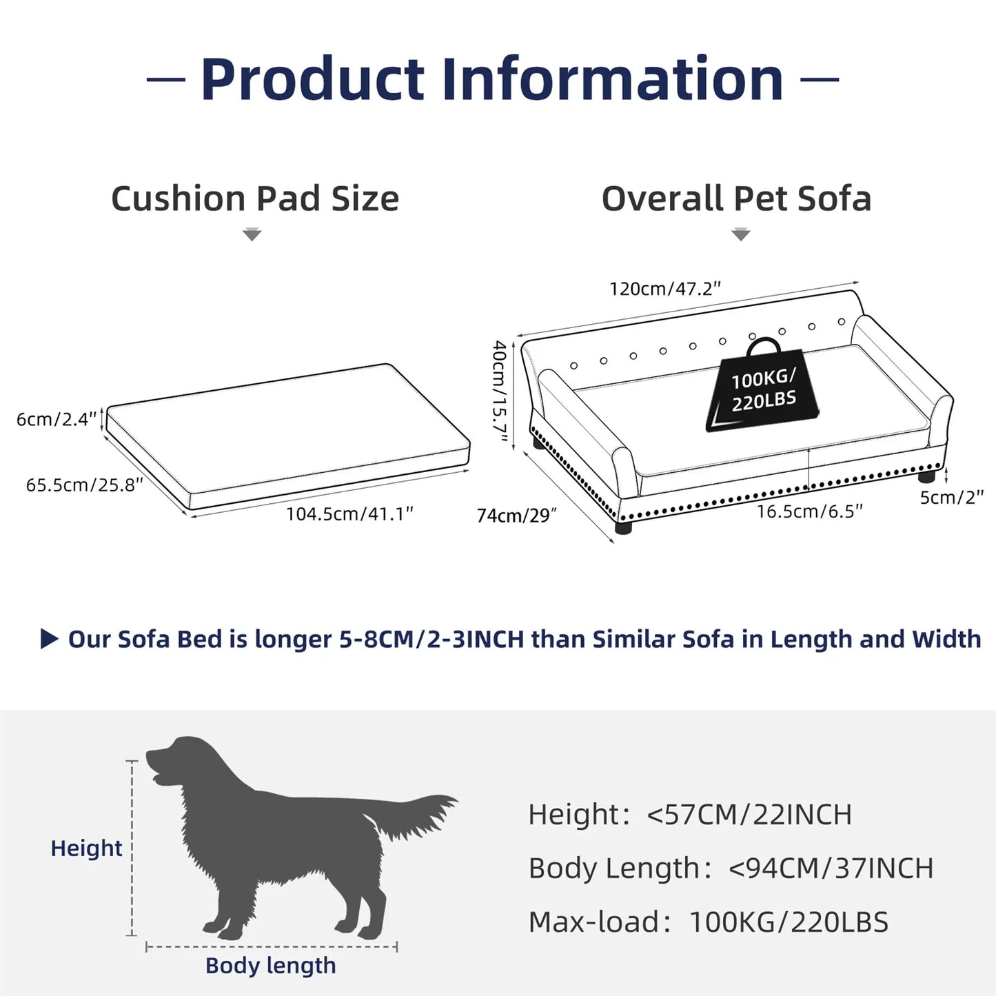 Dog Sofa Bed