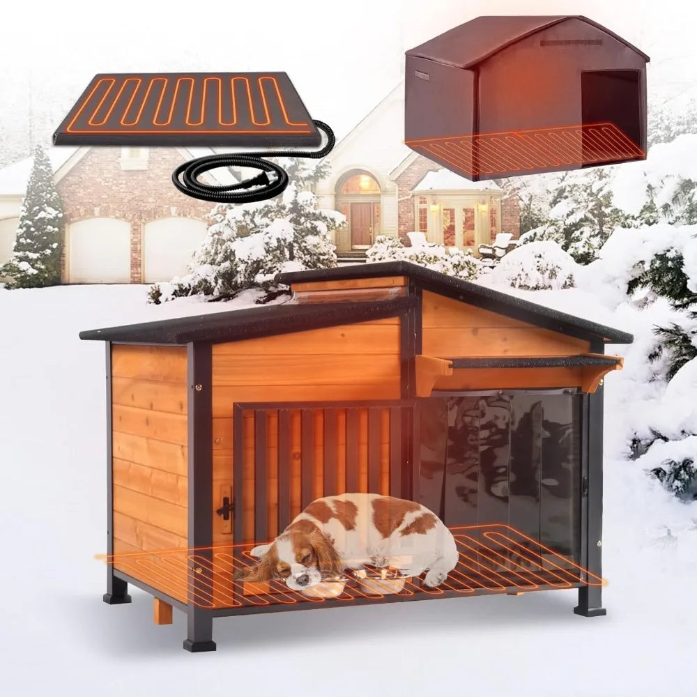 Heated Dog House Outdoor