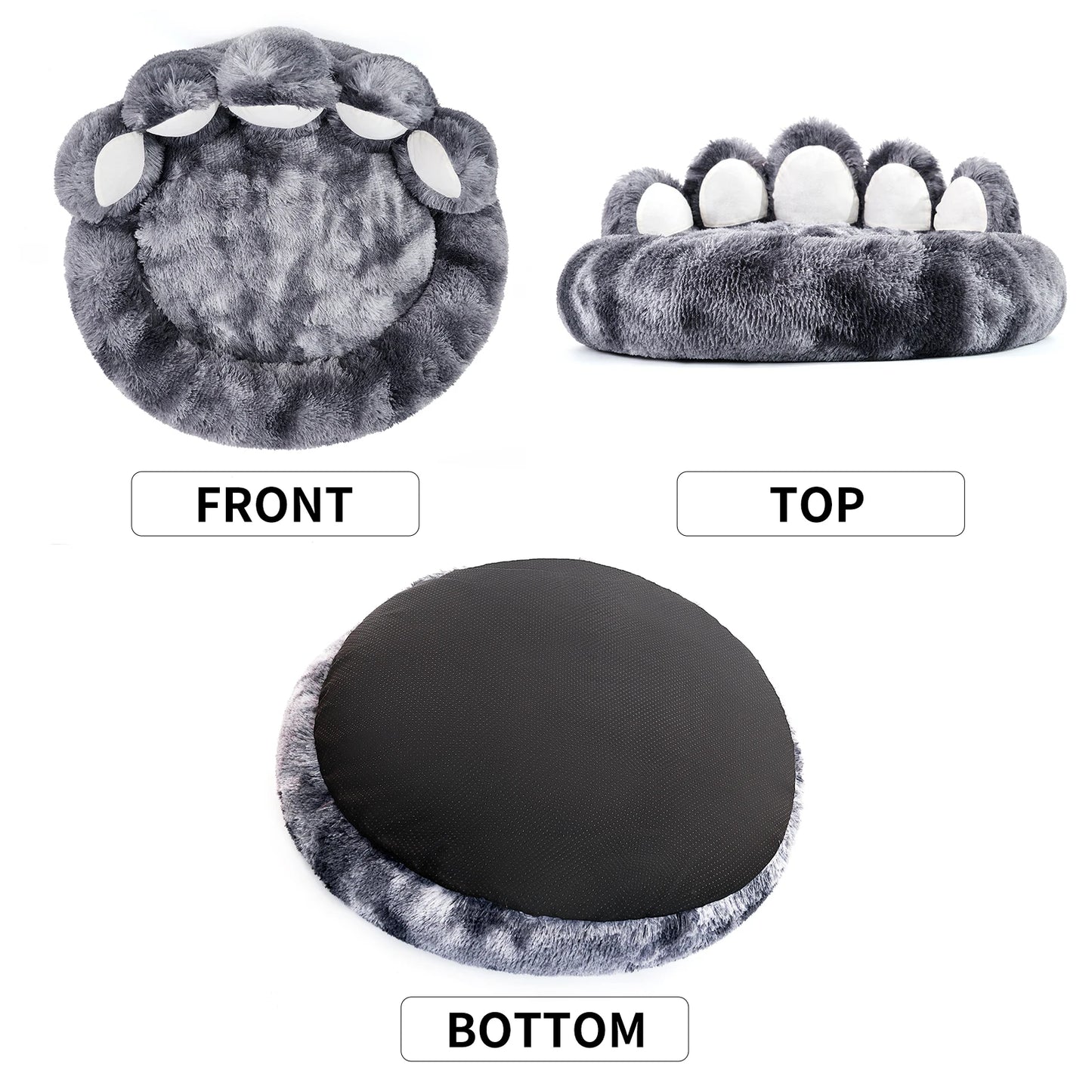 Pet Dog Bed Paw Shape