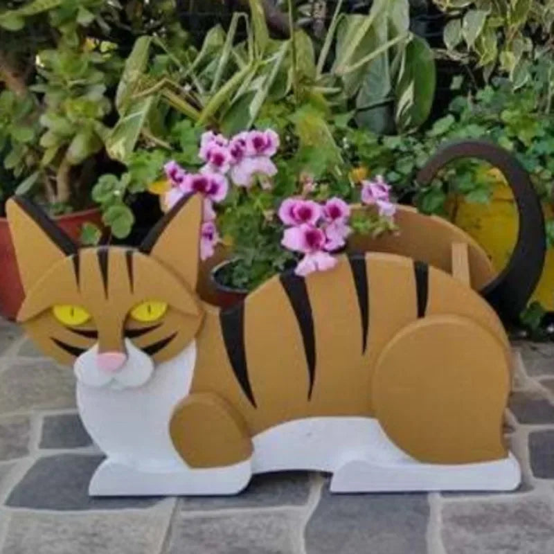 Siamese Cat Planter Plant Pot