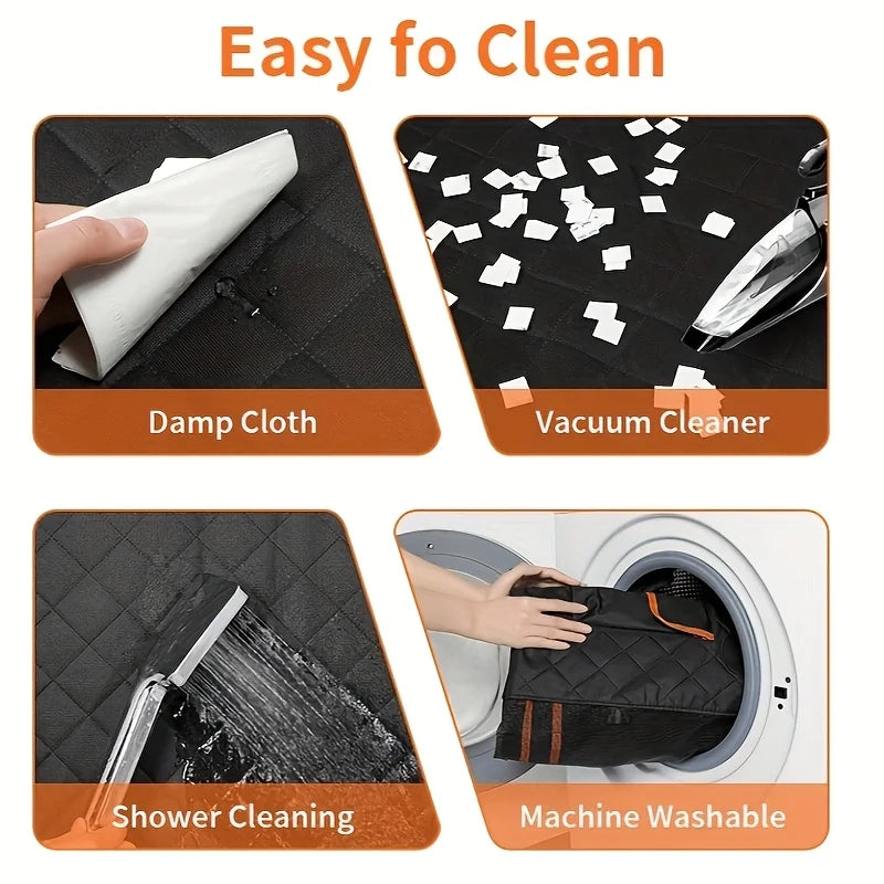 Soft Pet Rear Seat Cover