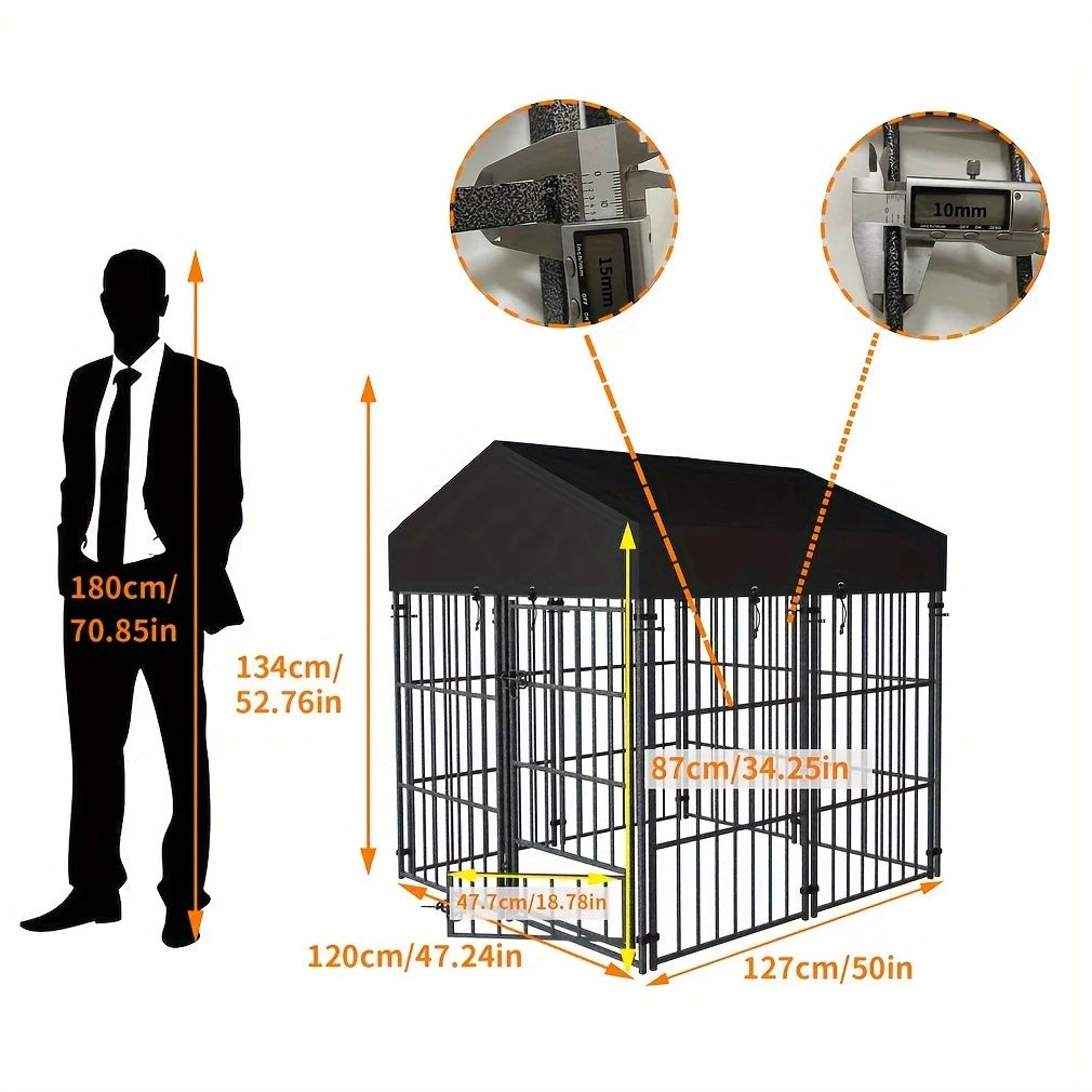Metal Dog Kennel