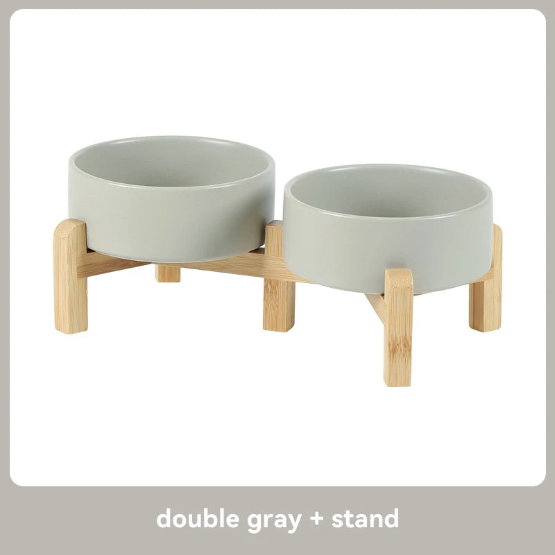 Cat Elevated Drinking Eating Bowl