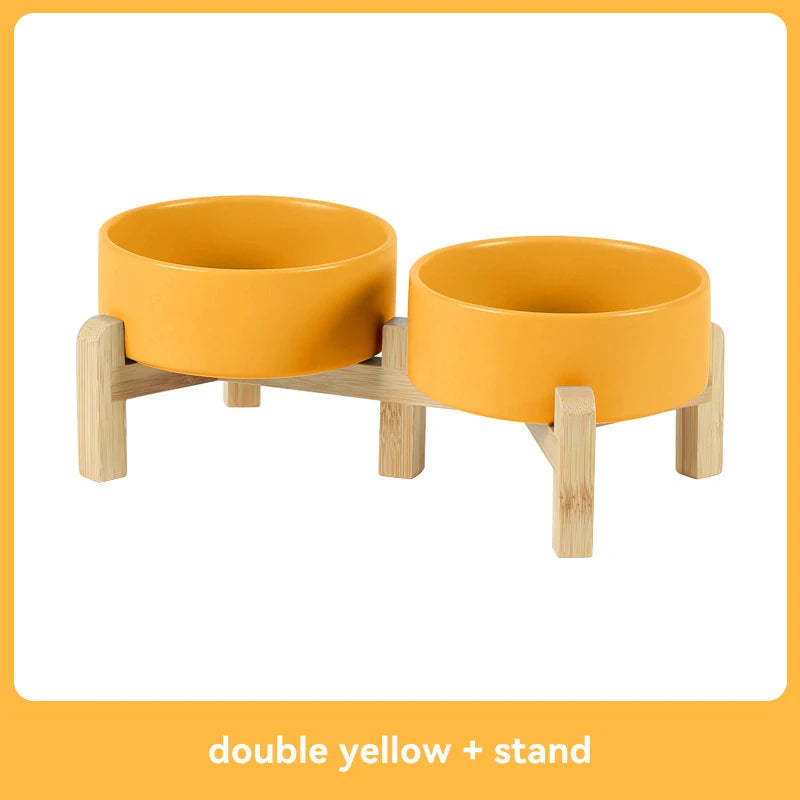 Cat Elevated Drinking Eating Bowl