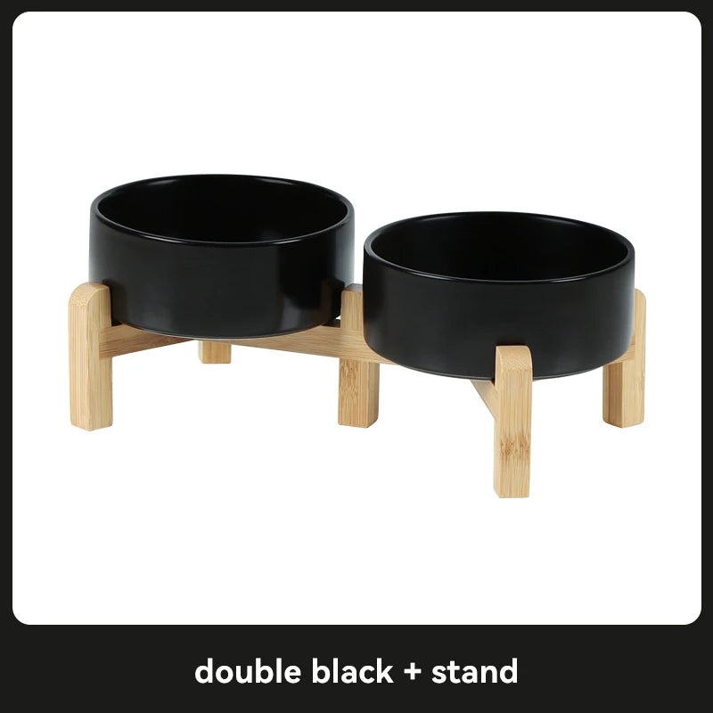 Cat Elevated Drinking Eating Bowl