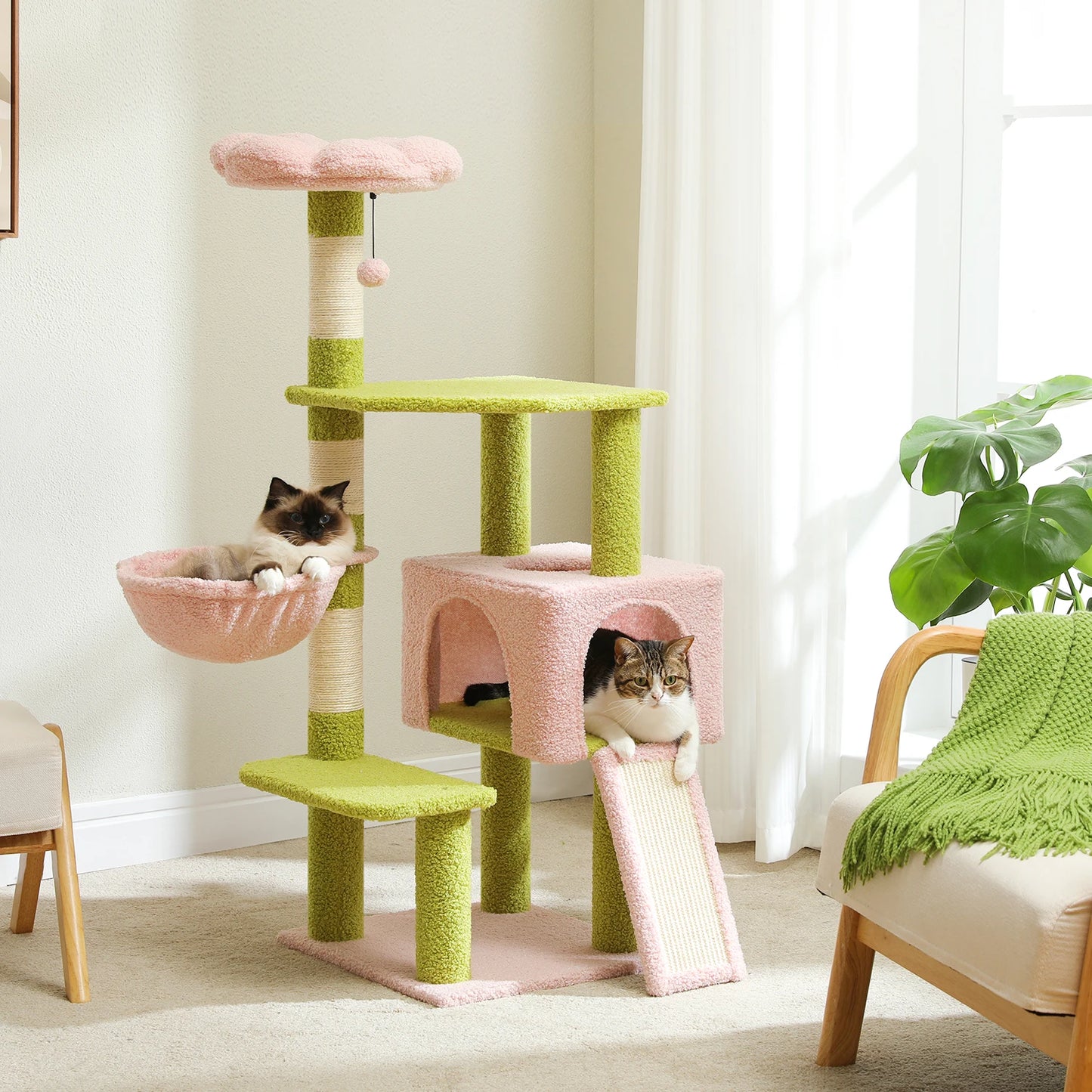 Multi-Level Cat Tower