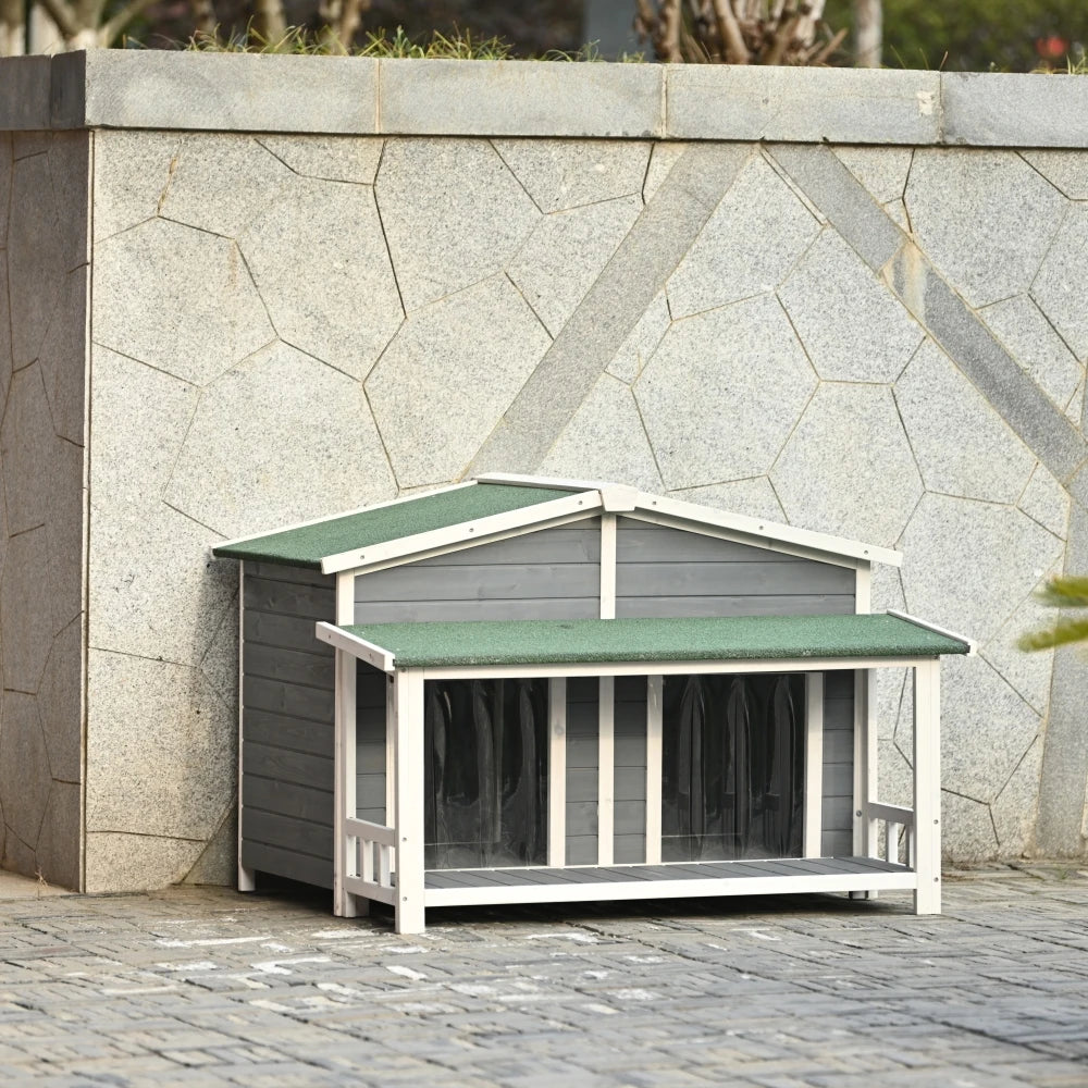 Large Wooden Dog House Outdoor