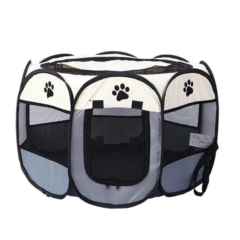 Pet Tent Octagonal Cat Dog Cage