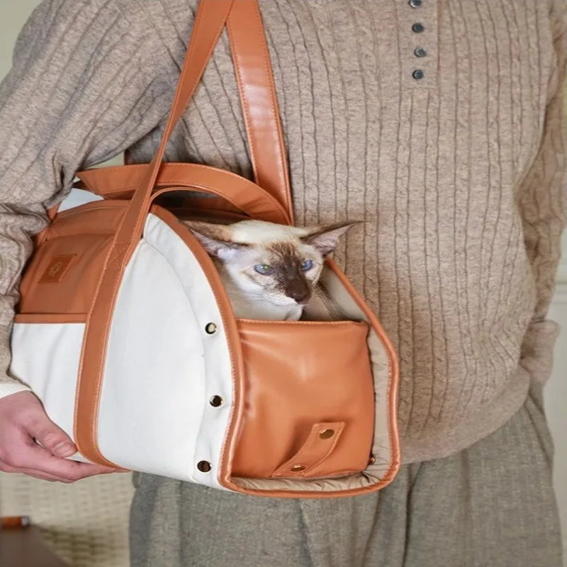 Leather Pet Bag