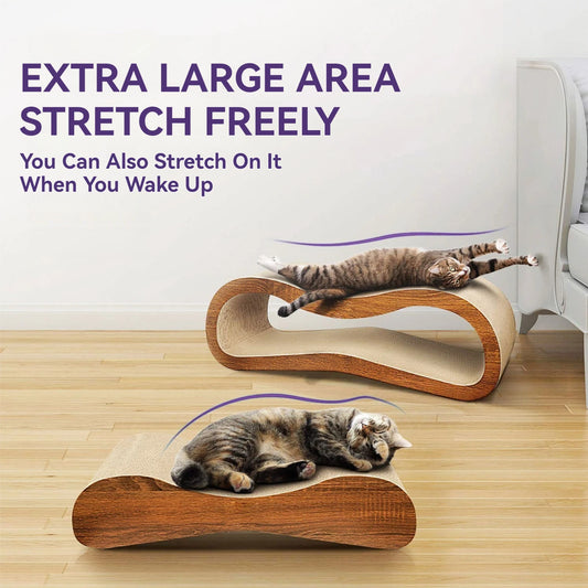 Cat Scratcher Cardboard Lounge Bed
