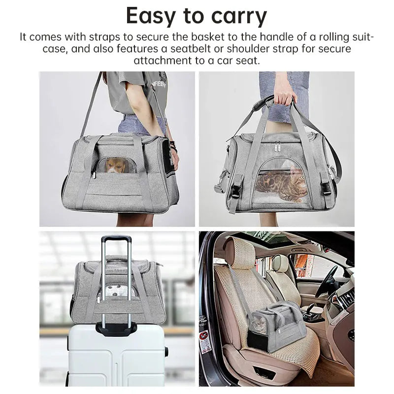 Foldable Pet Carrier Bag