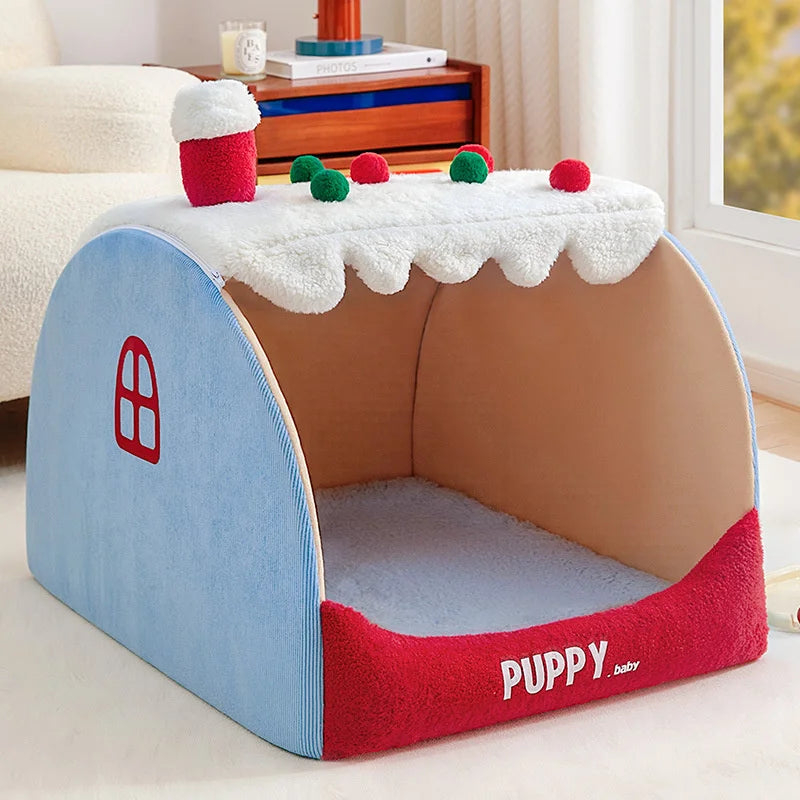 Enclosed Dog Bed Tent