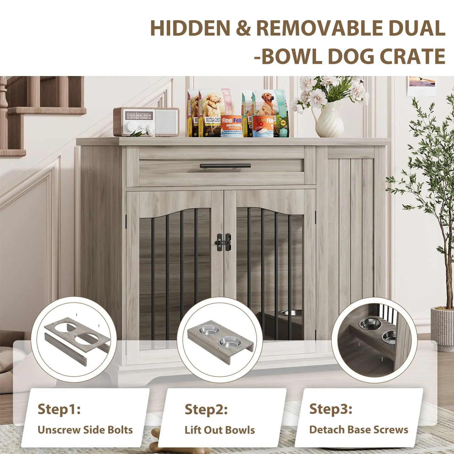Furniture Style Dog Crate
