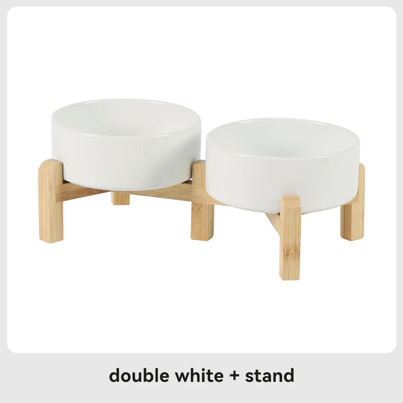 Cat Elevated Drinking Eating Bowl