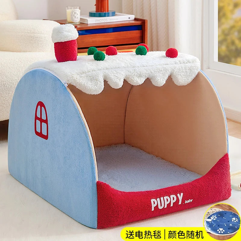 Enclosed Dog Bed Tent