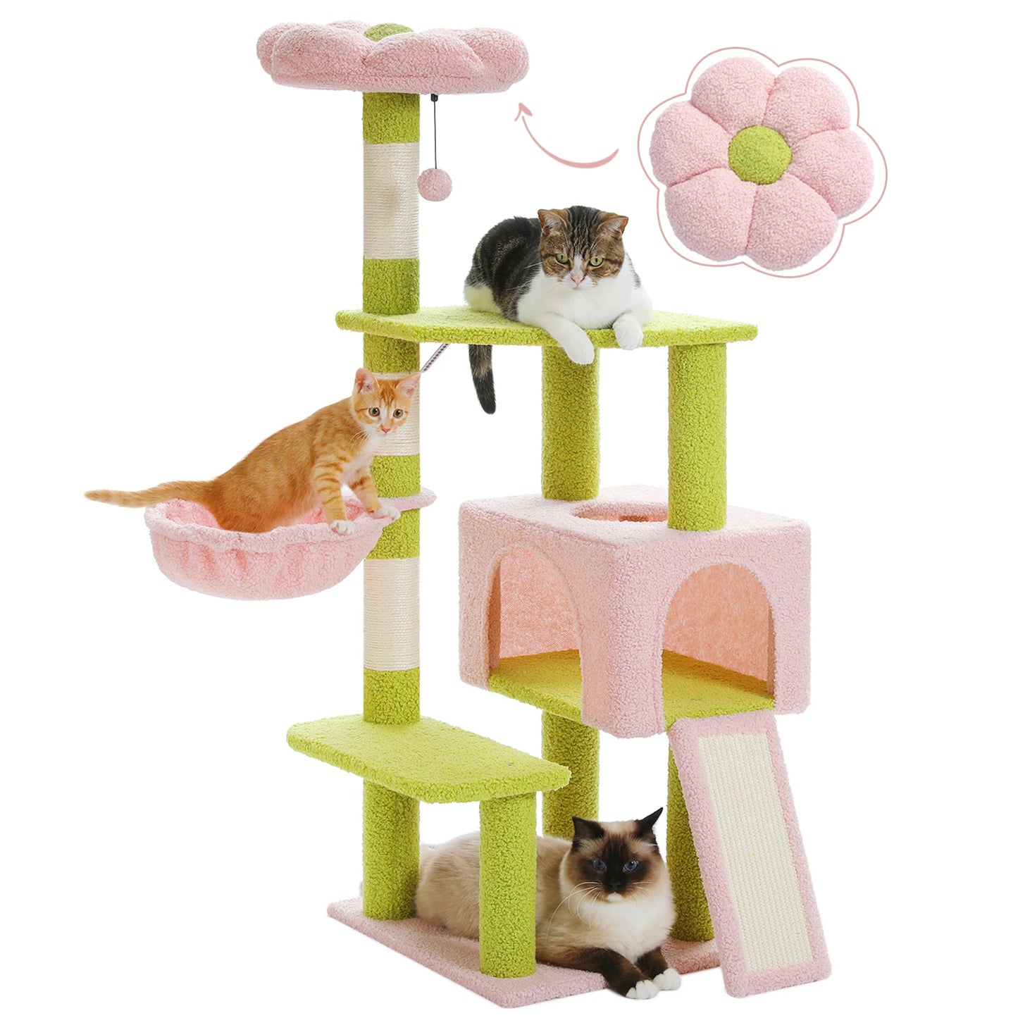 Multi-Level Cat Tower