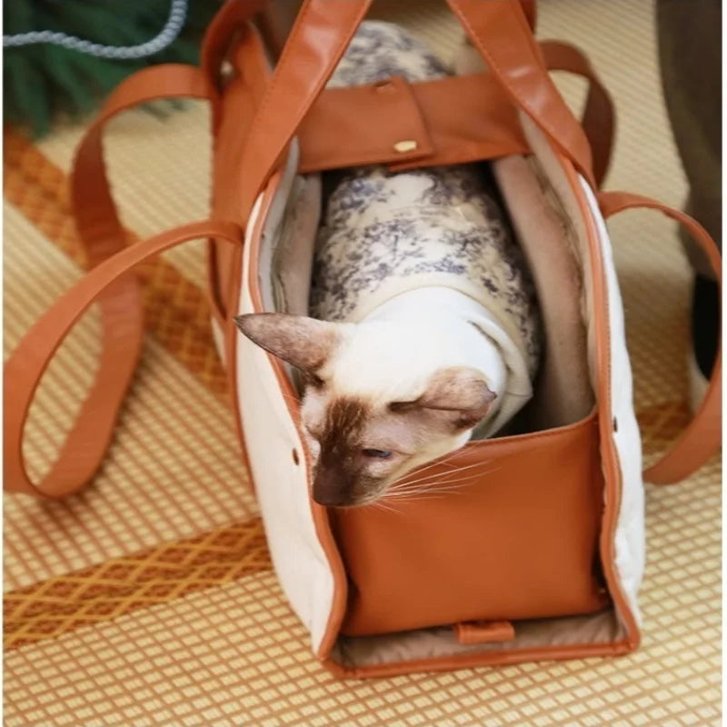 Leather Pet Bag