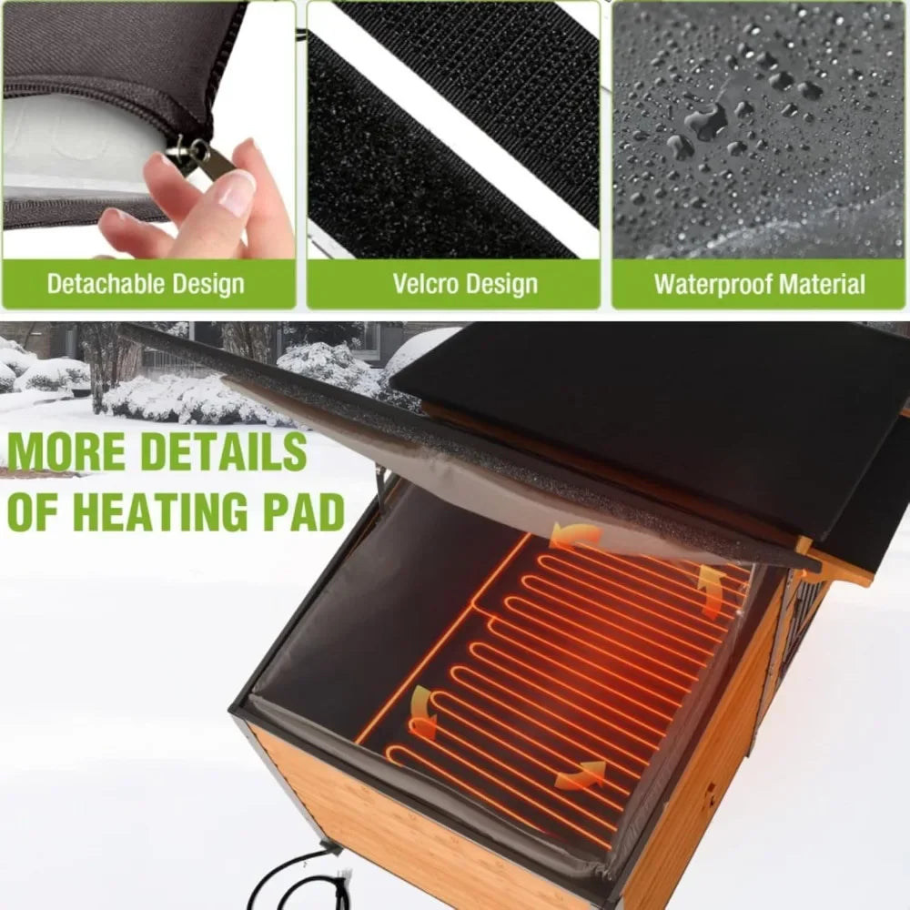 Heated Dog House Outdoor