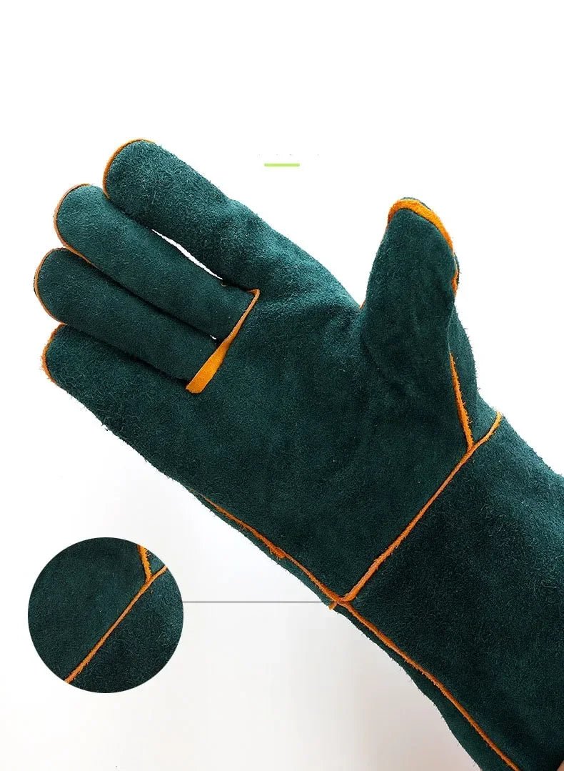 Bite resistant animal gloves