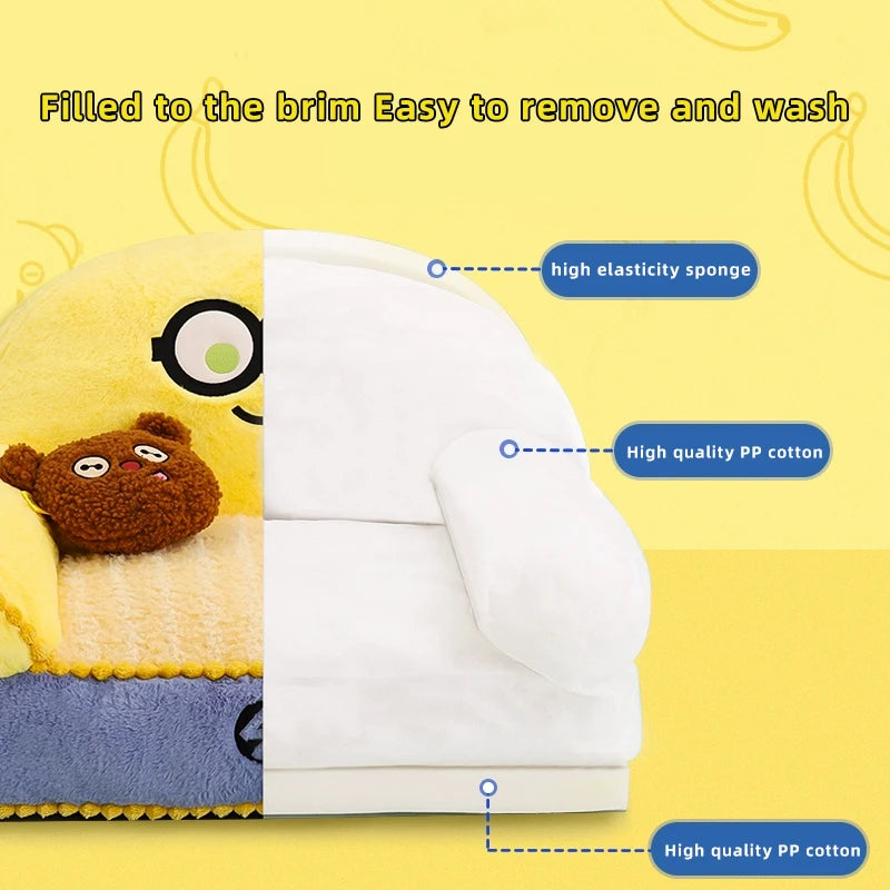 Pet-Friendly Cozy Embrace Couch