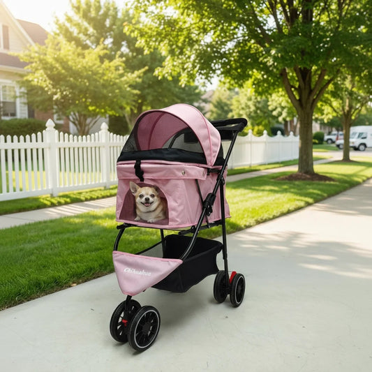 Dog Cat Carrier Strolling