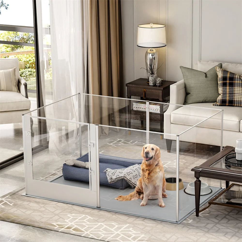 Dog Playpen Transparent