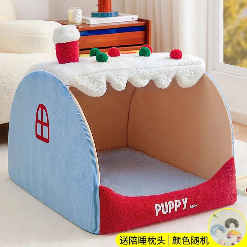 Enclosed Dog Bed Tent