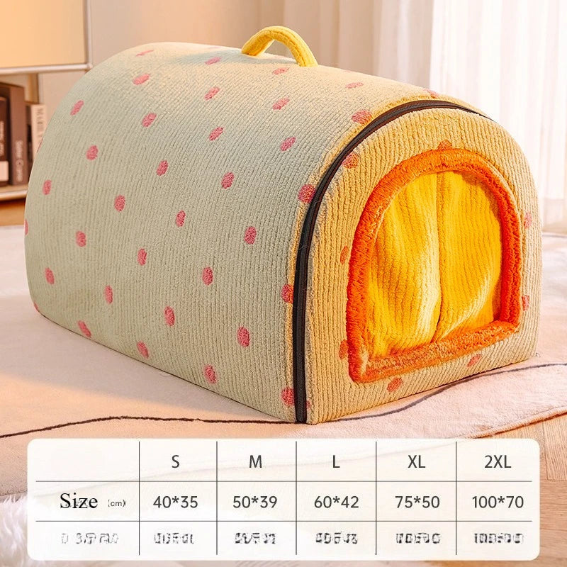 Insulated Cozy Dog Bed