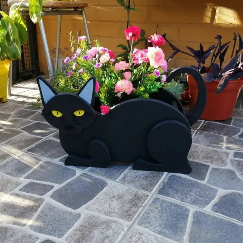Siamese Cat Planter Plant Pot