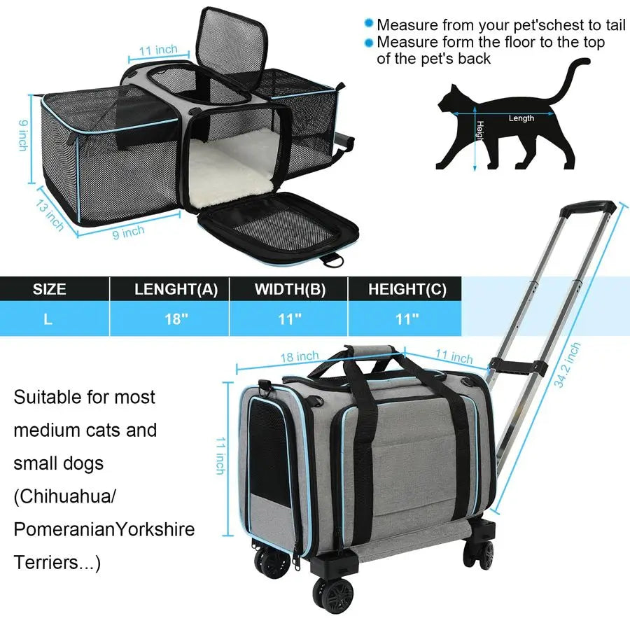 Airline Approved Cat Dog Carrier