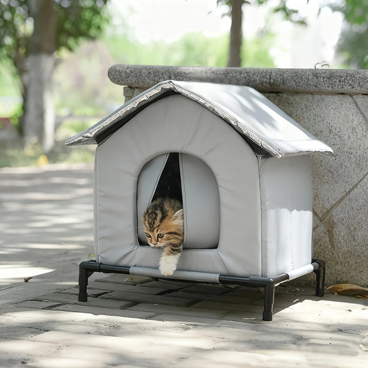 Heated Cat House Waterproof Insulated