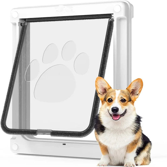 Privacy Protection Flap Gate Pet Dog Door