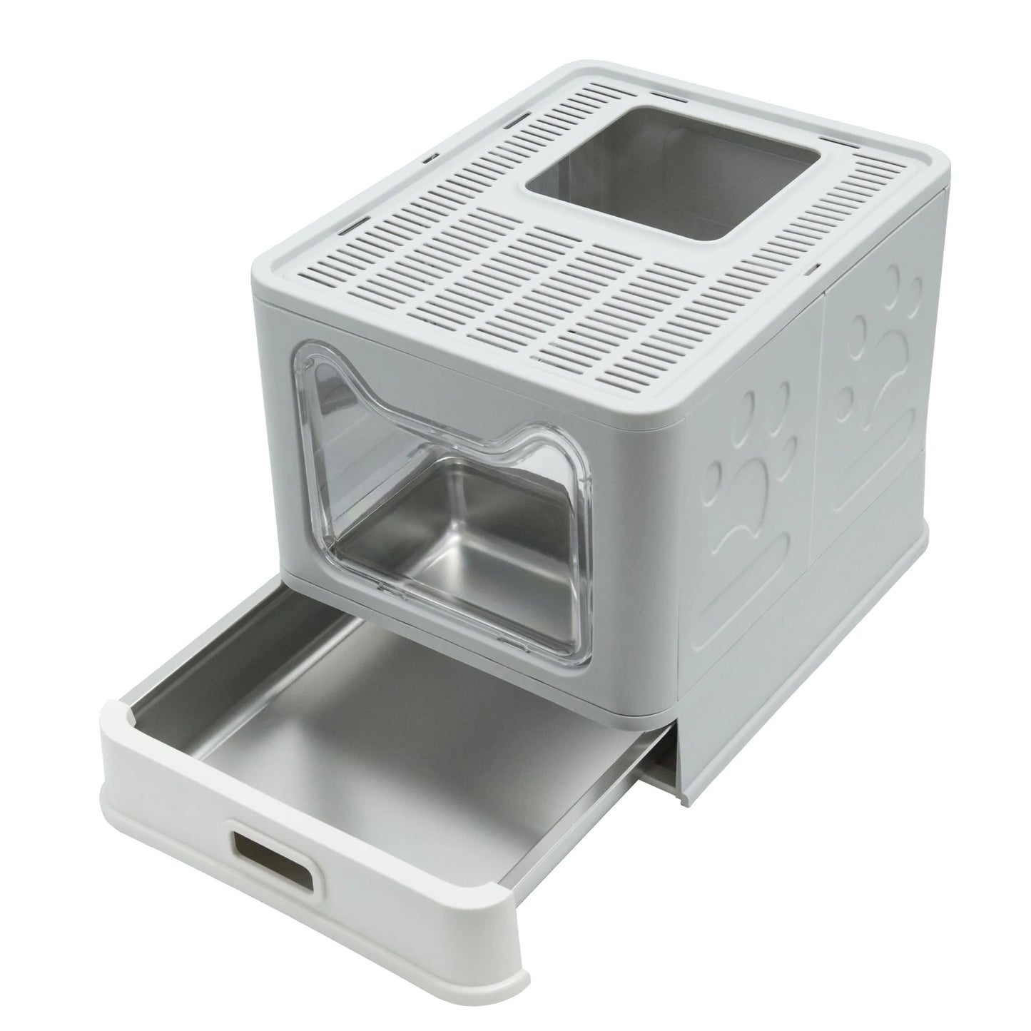 Top Exit Toilet Box With Litter Scoop