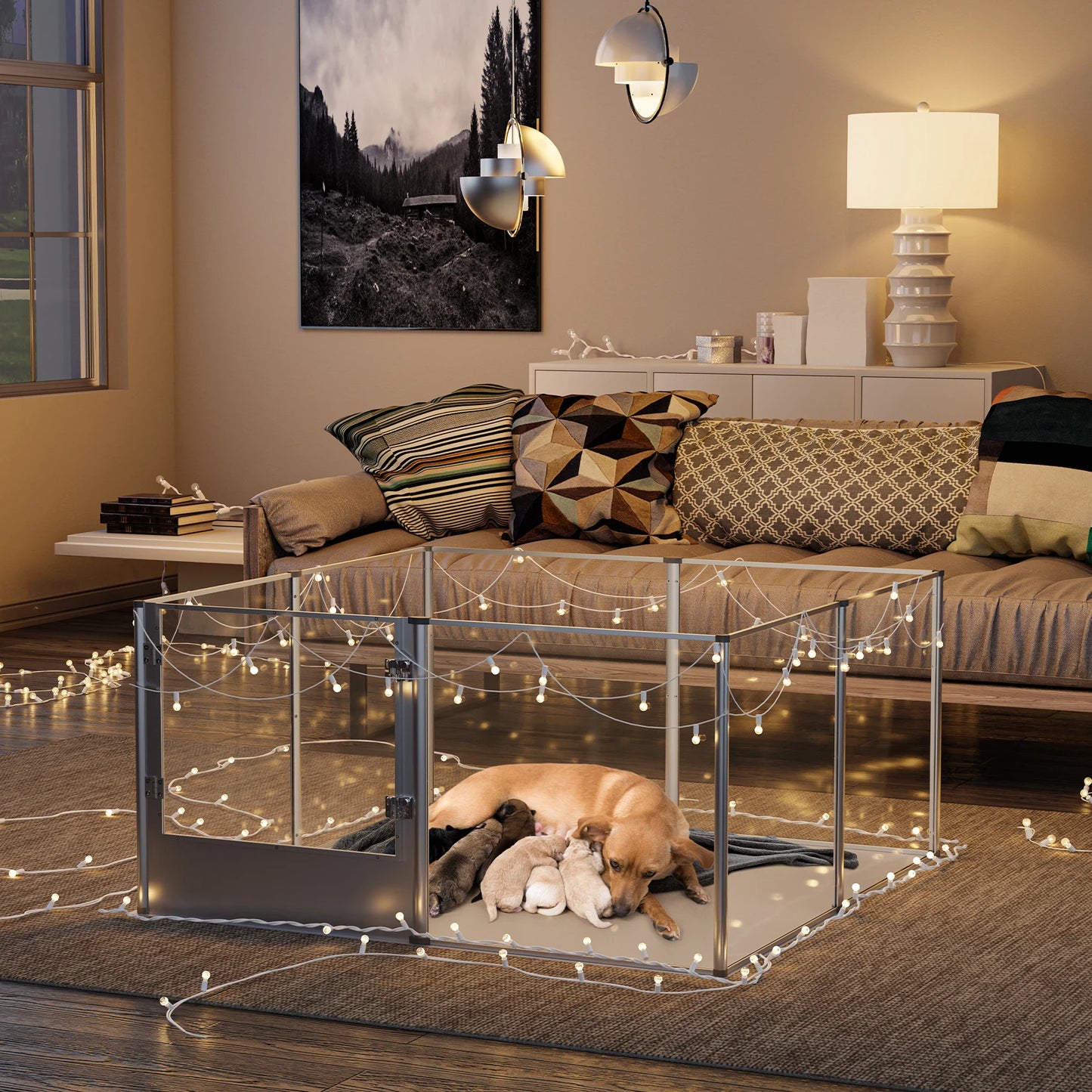 Dog Playpen Fence
