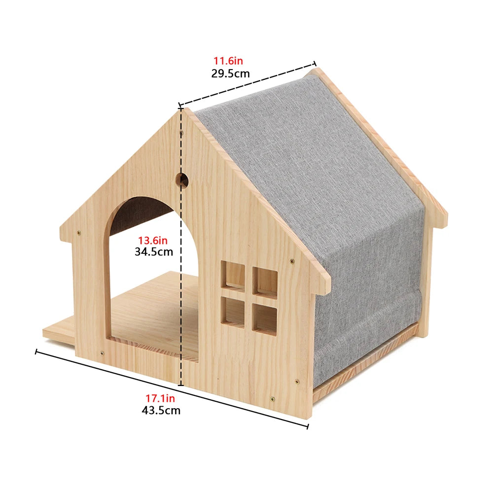 Wall Mounted  Cat Hammock Steps and Ladder