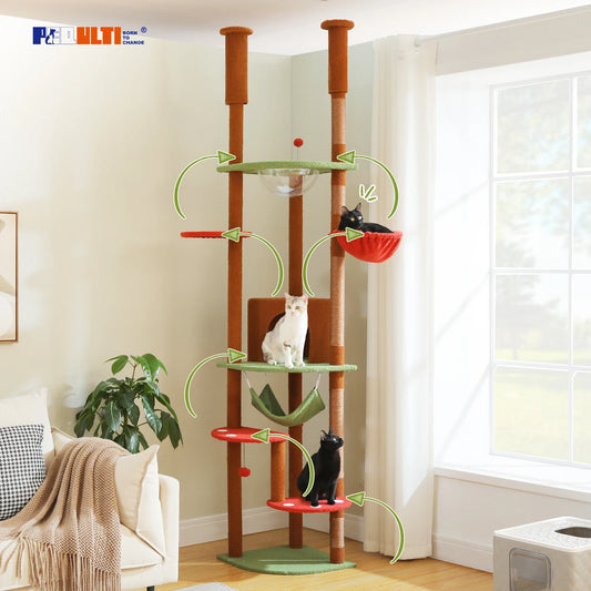 Multi-Level Tall Cat Tree