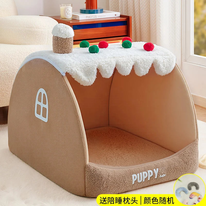 Enclosed Dog Bed Tent