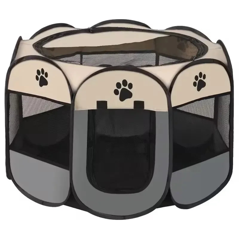 Pet Tent Octagonal Cat Dog Cage